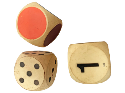 Large Dice Props, Prop Hire