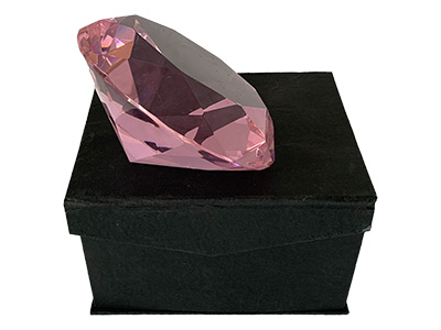 Large Pink Diamond Props, Prop Hire