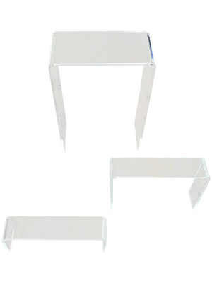 Perspex Acrylic Stands Display Props, Prop Hire