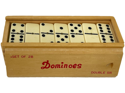 Double Six Dominoes Props, Prop Hire