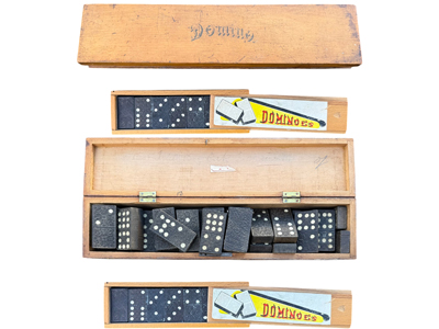 Vintage Dominoes Props, Prop Hire