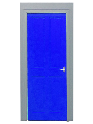 Changing Door - Blue Props, Prop Hire