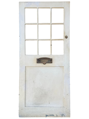 Retro House Door frost glazed Props, Prop Hire