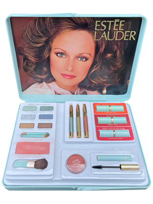 Estee Lauder Retro Makeup Presentation Case Props, Prop Hire