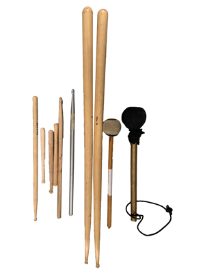 Drumsticks and Beaters Props, Prop Hire