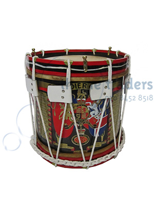 Military Drums - hand painted Props, Prop Hire