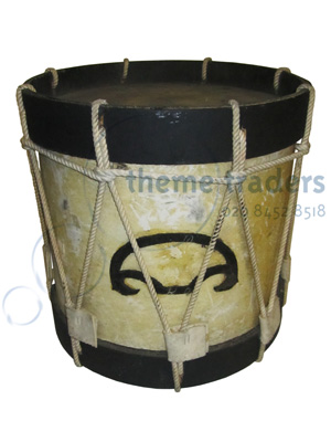 Drums Military Cream Props, Prop Hire