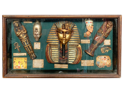 Egyptian Display Case Props, Prop Hire