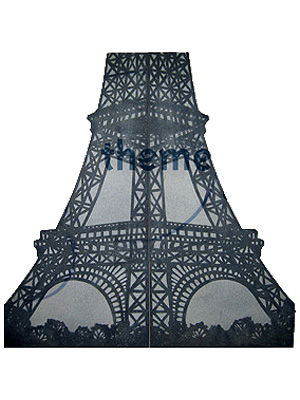 Eiffel Towers Sceneries Props, Prop Hire