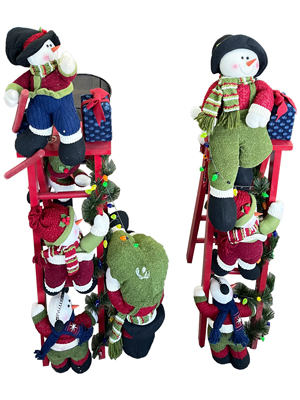 Elf 1 Metre Ladder Displays Props, Prop Hire