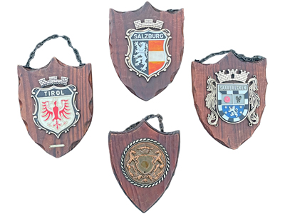 German Wood Bar Wall Town Shields Props, Prop Hire