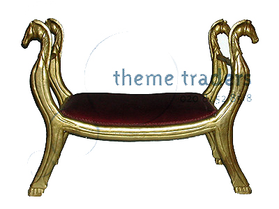 Emperors Footstools Props, Prop Hire