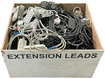 Large Box Extension Leads Props, Prop Hire