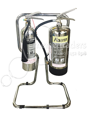 Fire Extinguishers Chrome Props, Prop Hire