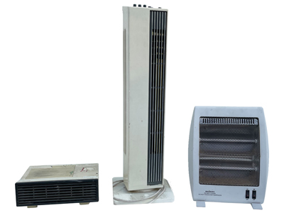 Heating and Cooling Retro Fans Props, Prop Hire