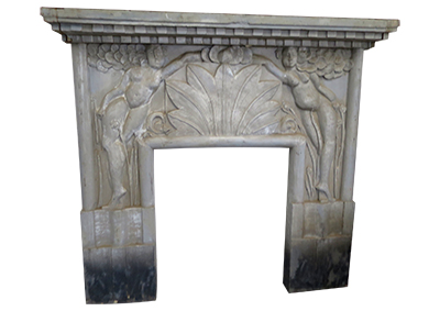 Art Nouvveau Fireplace Props, Prop Hire