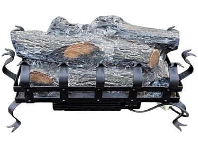 Electric Log Effect Fire Props, Prop Hire