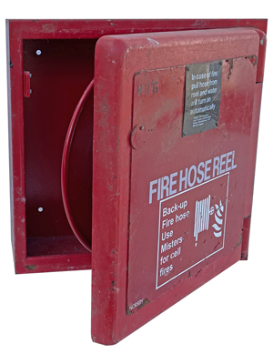 Fire Hose Metal Boxes Props, Prop Hire