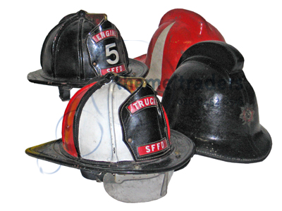 American Firemans Helmets Props, Prop Hire