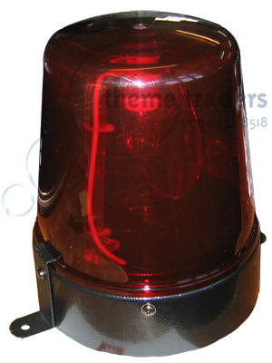 Red Rotating Flashlights Props, Prop Hire