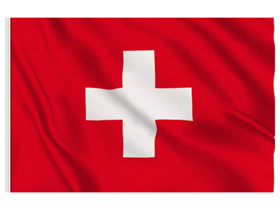 Giant Swiss Flag Props, Prop Hire