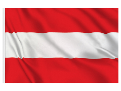 Giant Austria Flag Props, Prop Hire