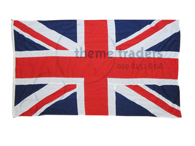 6ft Stitched Union Jack Flags Props, Prop Hire