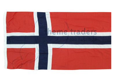 Stitched Norway 3.65 Metre Flags Props, Prop Hire