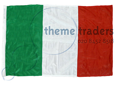 Italian Flags Large Props, Prop Hire