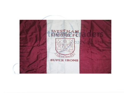 West Ham FC Flag Props, Prop Hire