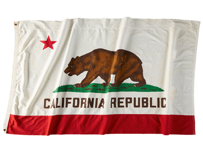 California Republic Flag Props, Prop Hire