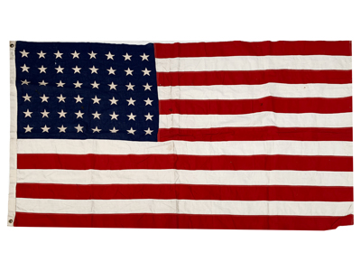 Retro Usa 48 Star Flag Props, Prop Hire