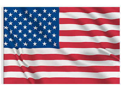 American Nylon Stitched Flag Props, Prop Hire