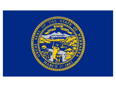 Nebraska State Flag Props, Prop Hire