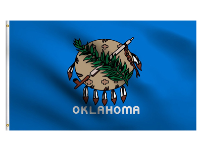 Oklahoma State Flag Props, Prop Hire