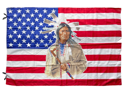 Native Indian American Flags Props, Prop Hire