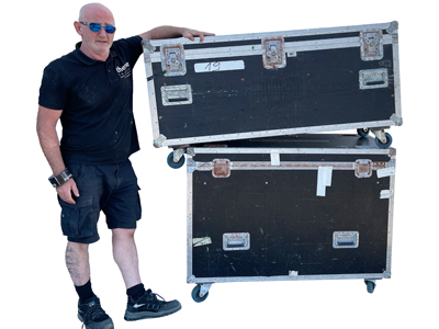 Extra Large Flight Cases Props, Prop Hire