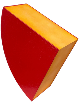 Quarter Gouda Cheese 50cms Props, Prop Hire