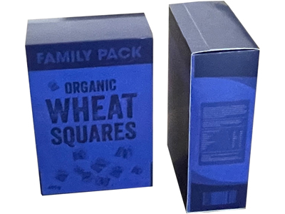 Unbranded Supermarket Products Family Pack Organic Wheat Squares Boxes Props, Prop Hire