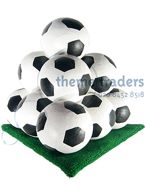 Footballs Pyramids Props, Prop Hire