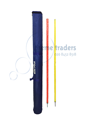 Football slalom poles Props, Prop Hire