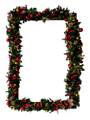 Christmas Photo Op Frame Props, Prop Hire