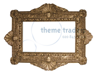 Gold Frames large ornate Props, Prop Hire