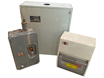 Fuse Electrical Boxes Props, Prop Hire