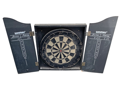 Hanging Darts Boards Props, Prop Hire