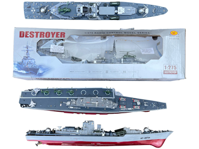 Retro 80 Cms Metal Battleship Toys Props, Prop Hire