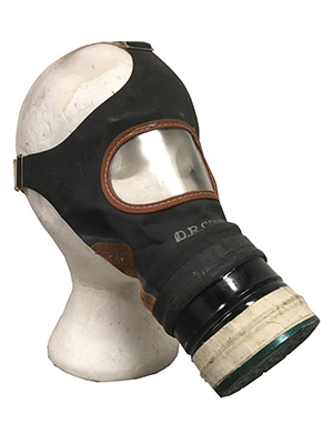 Vintage Gas Mask Props, Prop Hire