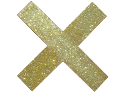 Giant Glitter X Props, Prop Hire