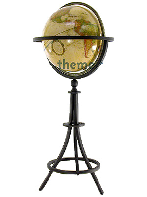 Large Globes on Stand Props, Prop Hire