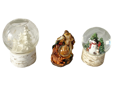 Snow Globe Props, Prop Hire